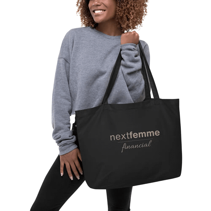 Eco Tote Too with Taupe Logotype product image (2)