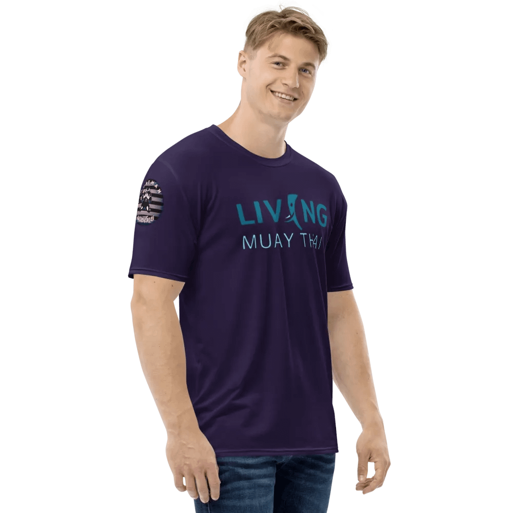 LMT Training shirt, purple product image (4)
