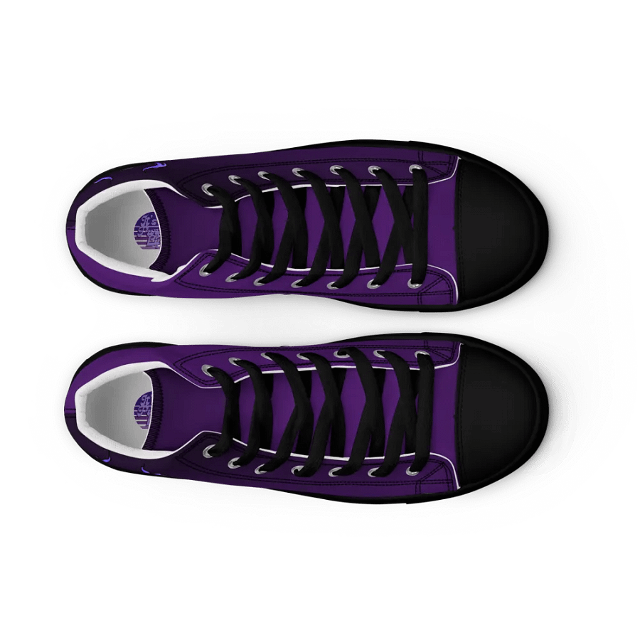 Men's Ethereal Flame Skull High Tops product image (9)