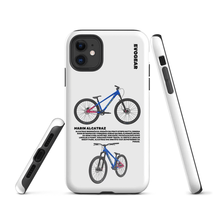 White Marin Alcatraz iPhone Case product image (1)