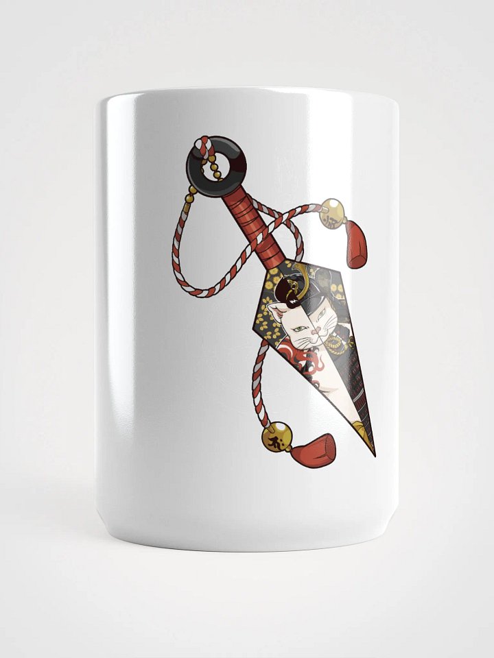 Samurai Cat Dagger Mug product image (1)