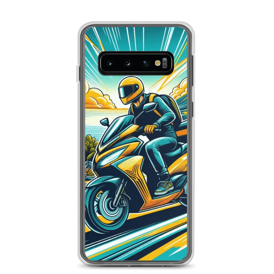 Speed Rider Samsung® Clear Case product image (1)