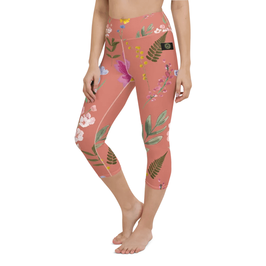 Floral Bliss Capri Leggings product image (12)