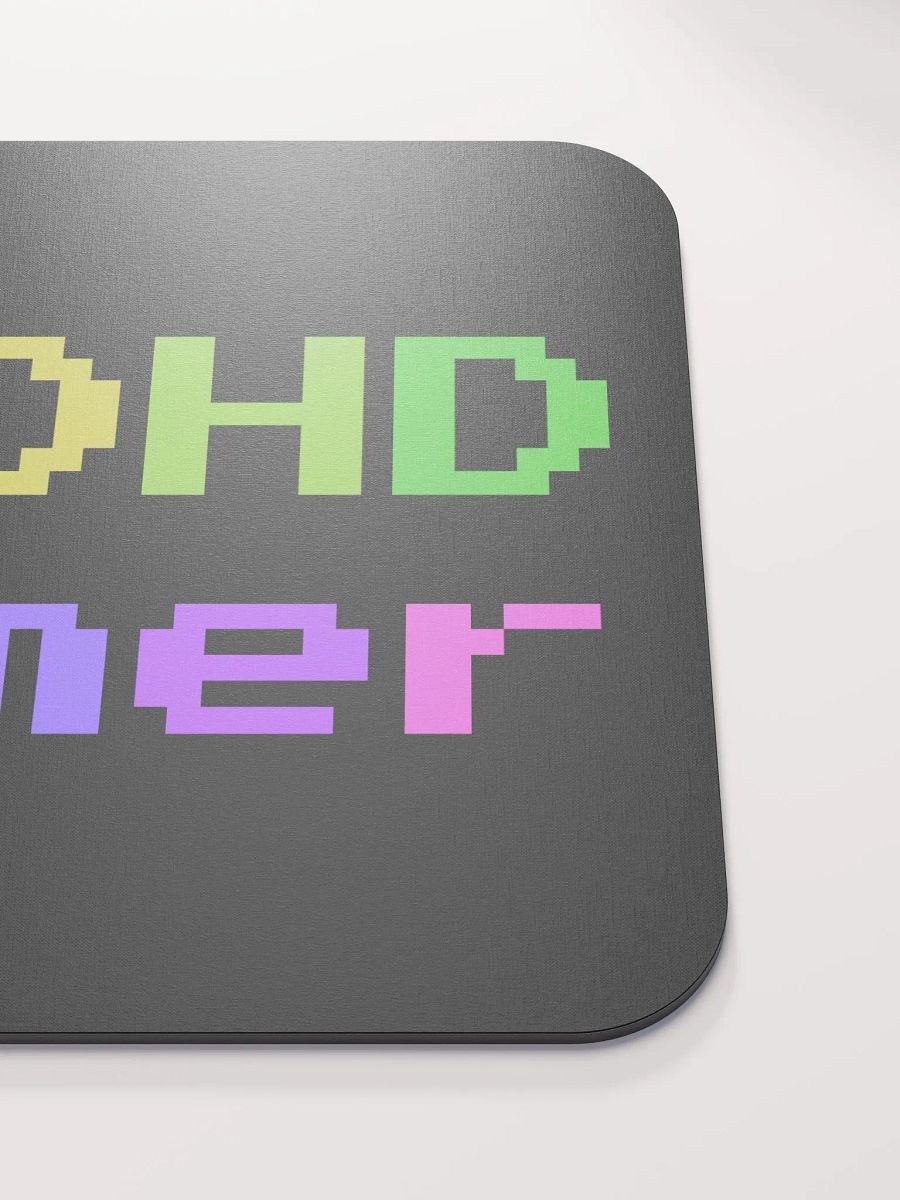 Rainbow AuDHD Gamer Mousepad product image (5)