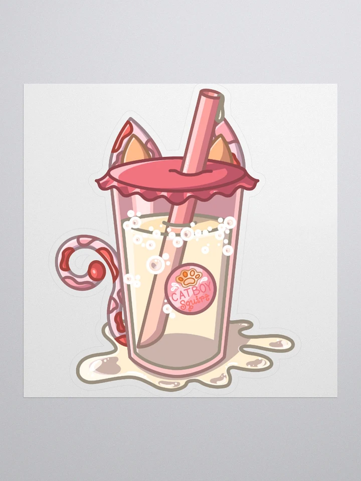 Catboy Squirt Boba Sticker product image (3)