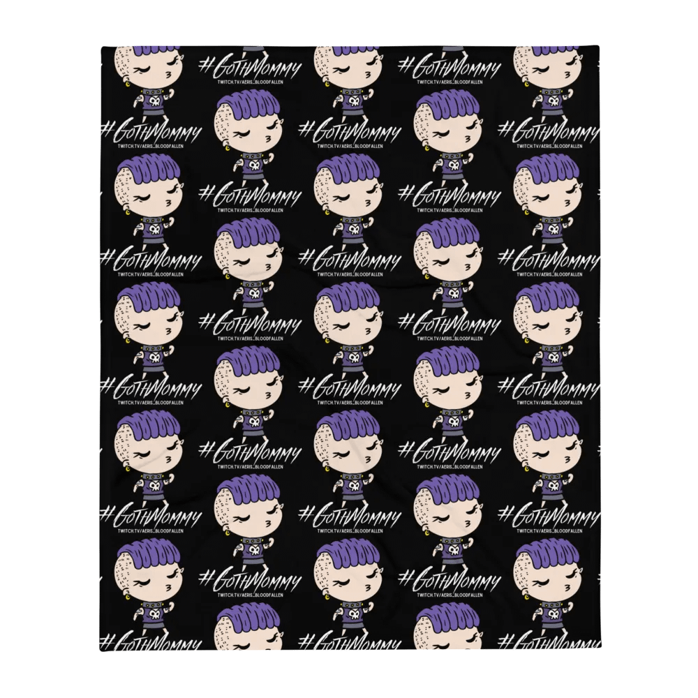 Goth_Mommy_Throw Blanket product image (2)