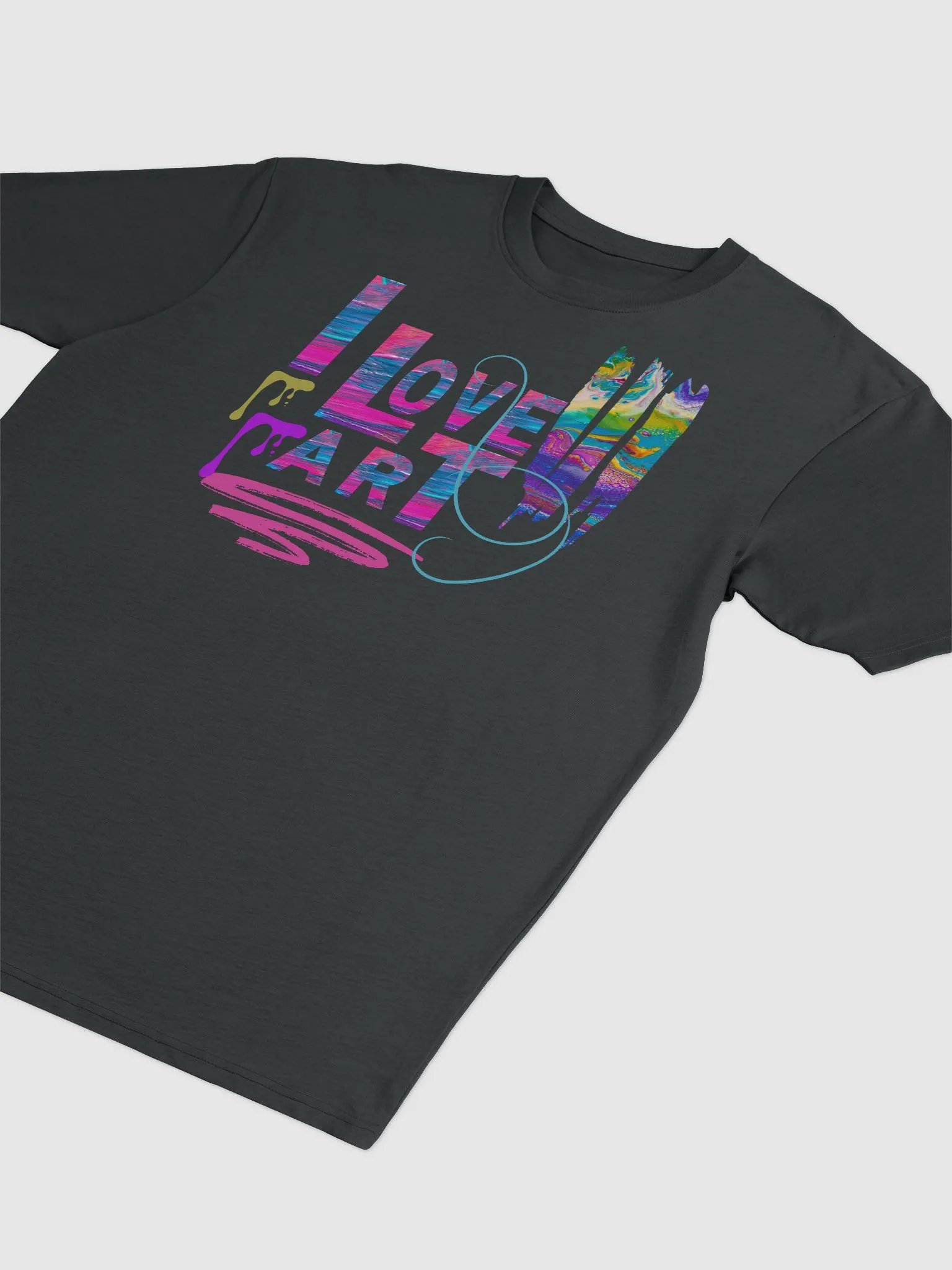 I love Art t shirt product image (3)