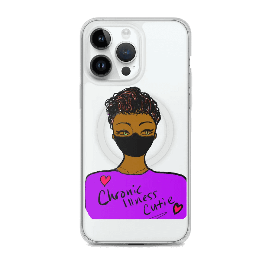 Chronic Illness Cutie iPhone Mag Safe Clear Case product image (1)