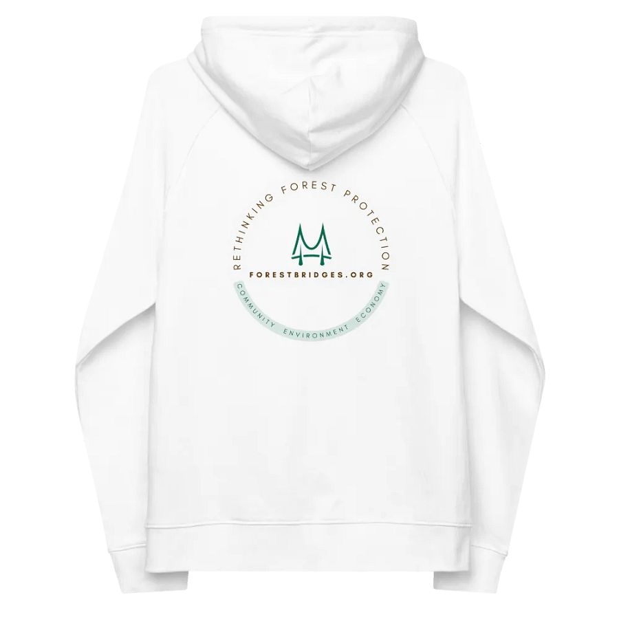 Forest Bridges Hoodie with Logo on Front & Emblem on Back product image (10)