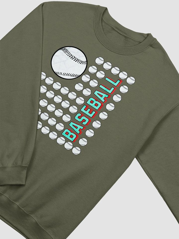 US Flag Baseball Home Run Classic Crewneck Sweatshirt product image (12)
