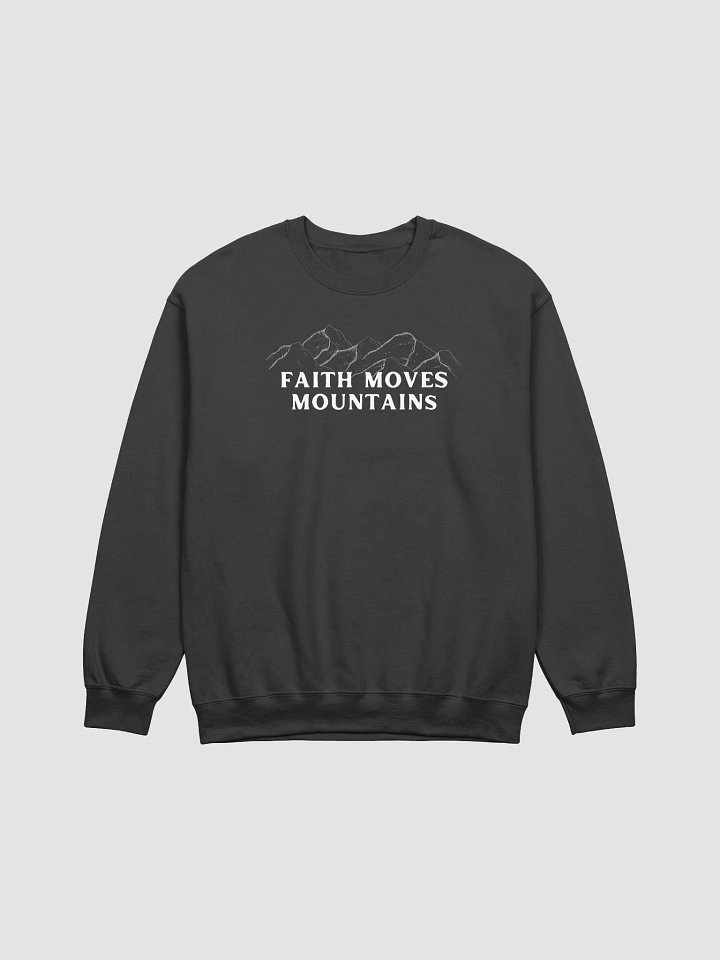 Faith Moves Mountains Sweatshirt product image (1)