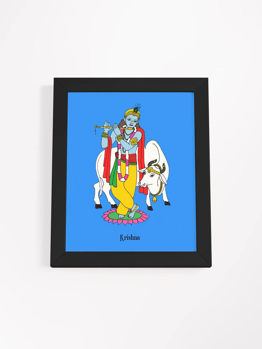 Krishna Framed Art product image (1)