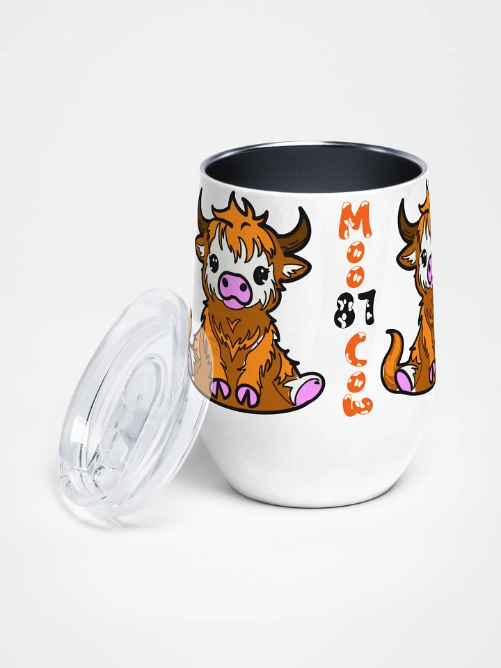 Cow Wine Tumbler product image (2)