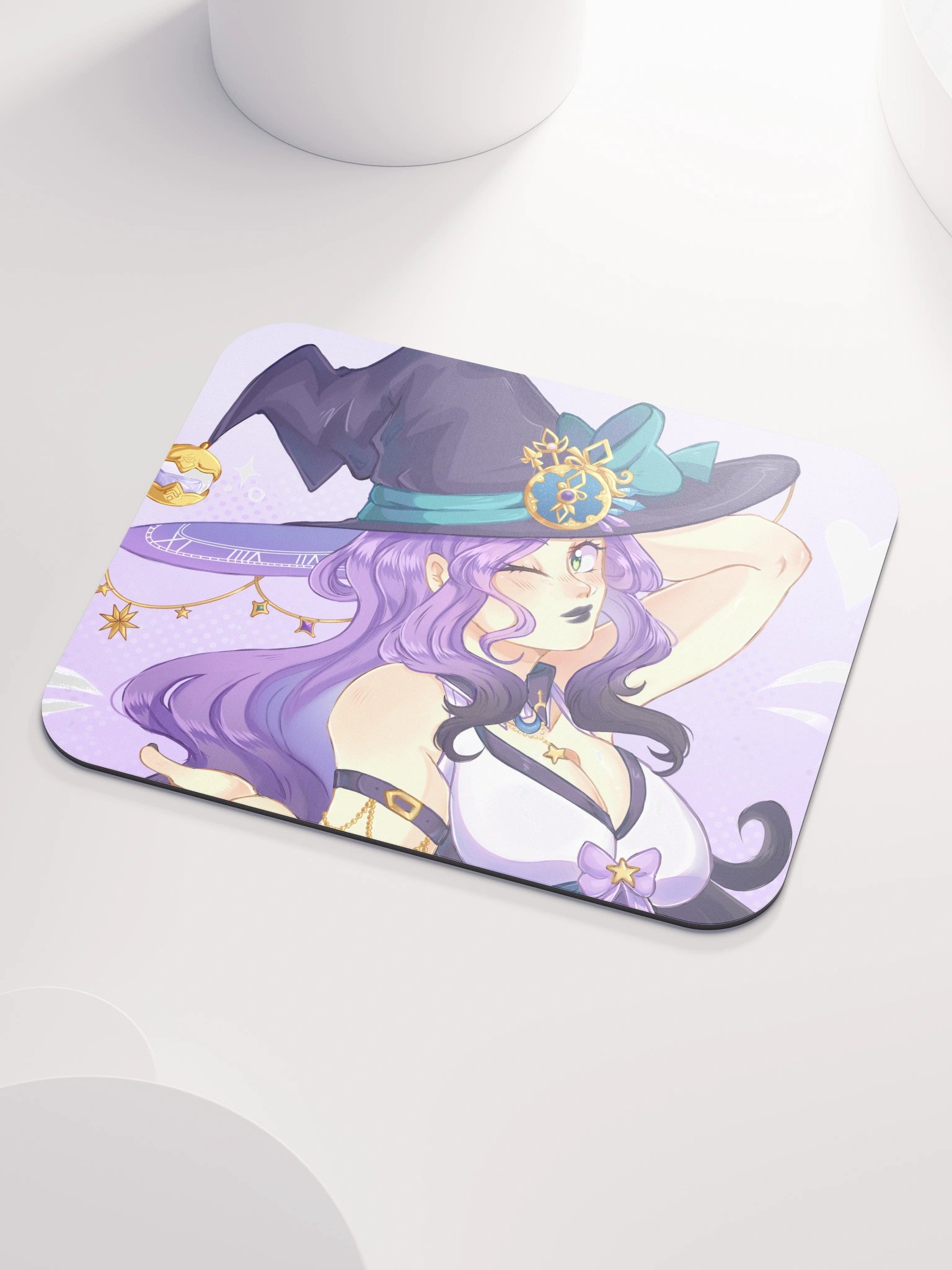 "Peace to You" Constellation Sorceress Starfire Mouse Pad product image (3)
