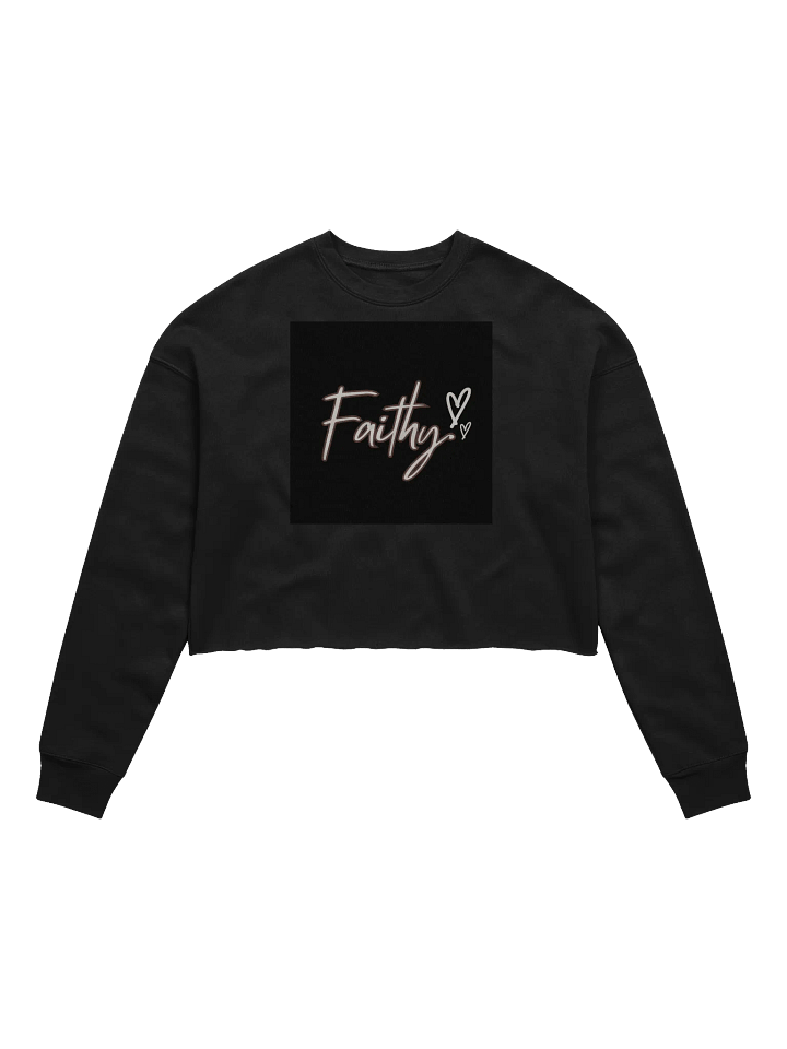 Women's Fleece Crop Sweatshirt product image (1)