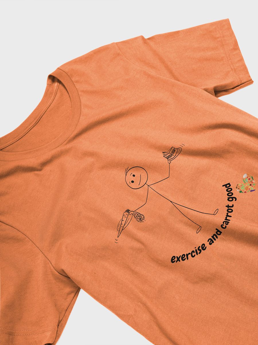 Exercise and Carrot Good Supersoft T-Shirt product image (31)