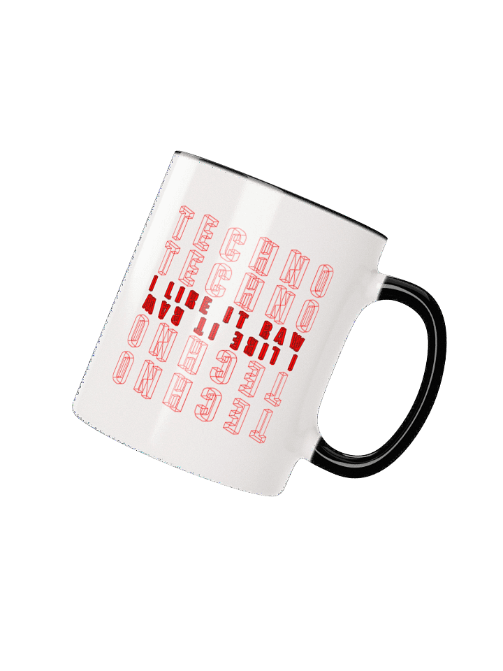Raw Techno Ceramic Mug product image (3)