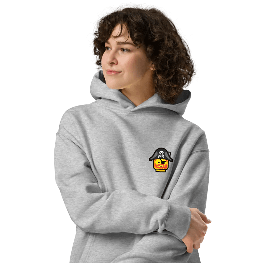 Pirate print hoodie product image (34)