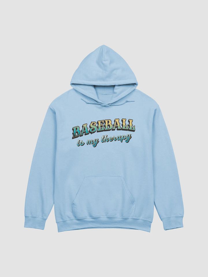 Baseball Is My Therapy Gradient Hoodie product image (22)