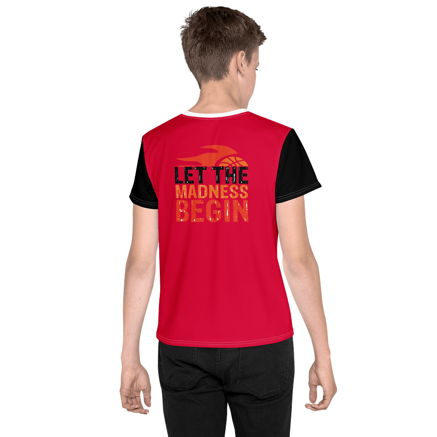 Let the Madness Begin – Youth Basketball T-Shirt product image (2)