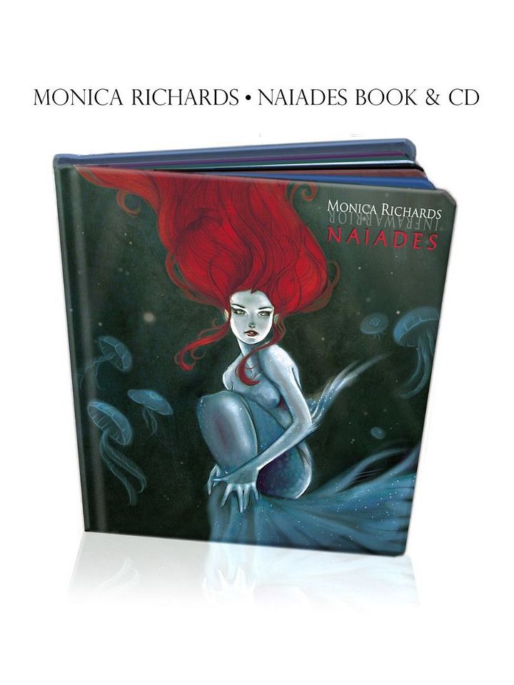Monica Richards Naiades Hardcover Art Book with CD product image (1)