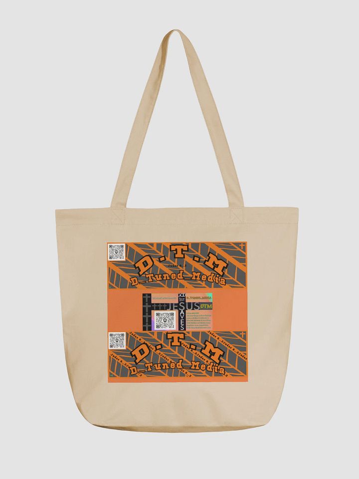 D_Tuned_Media Tire Tread Eco Tote product image (2)