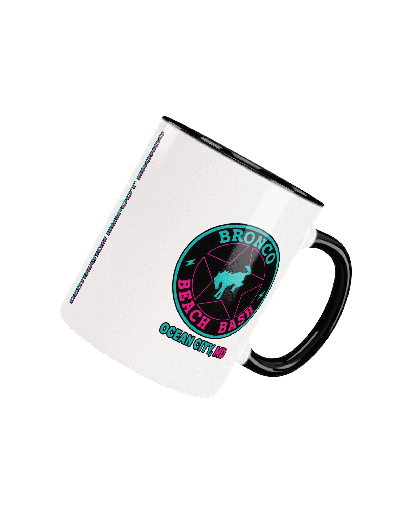 2025 Bronco Beach Bash Ocean City / Destination Bigfoot Bronco Collab | Ceramic Dual Color Mug (Multiple Colors Available) product image (43)