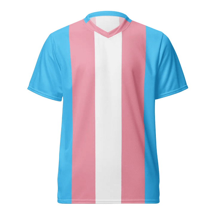 Trans Pride Flag - All-Over Print Jersey product image (1)