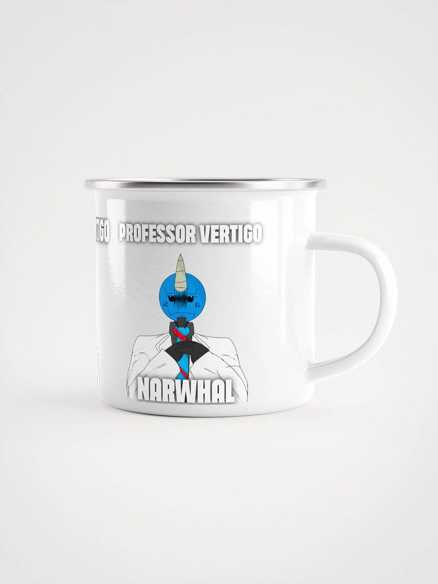 Professor Vertigo Narwhal Enamel Mug product image (1)