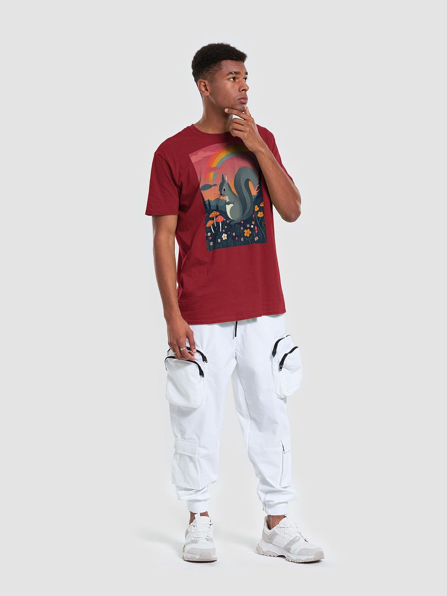 Rainbow Sunset Squirrel T-Shirt product image (5)