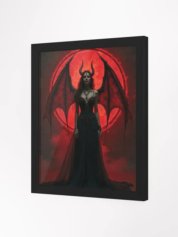 Demonic Beauty Framed Print product image (8)
