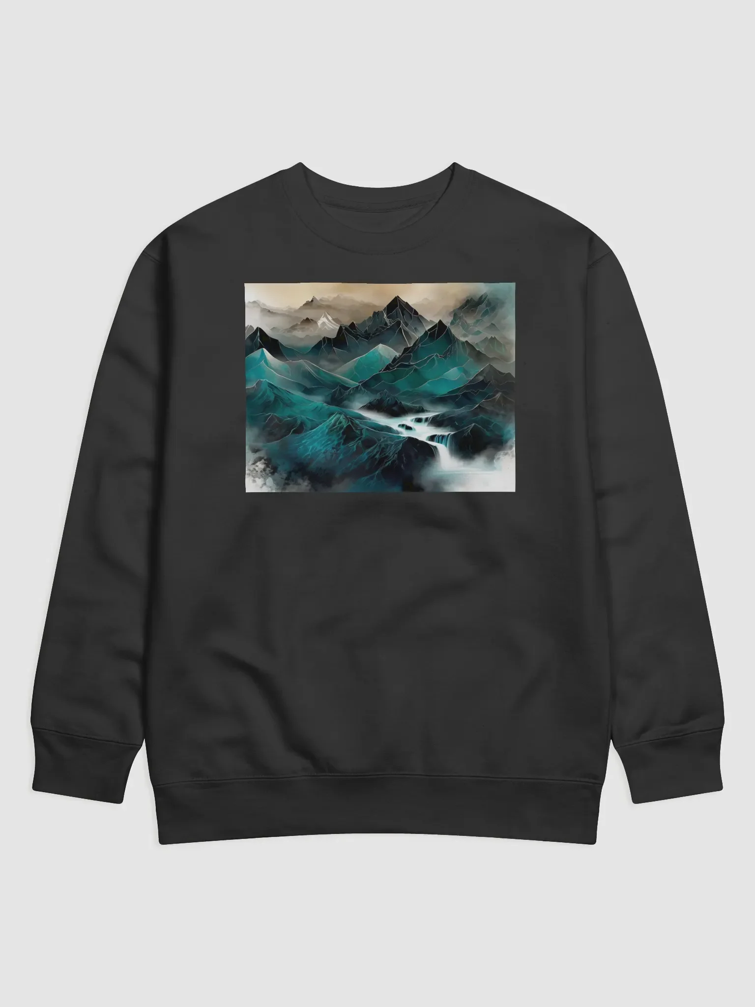 Ink Wash Elegance Sweatshirt product image (1)