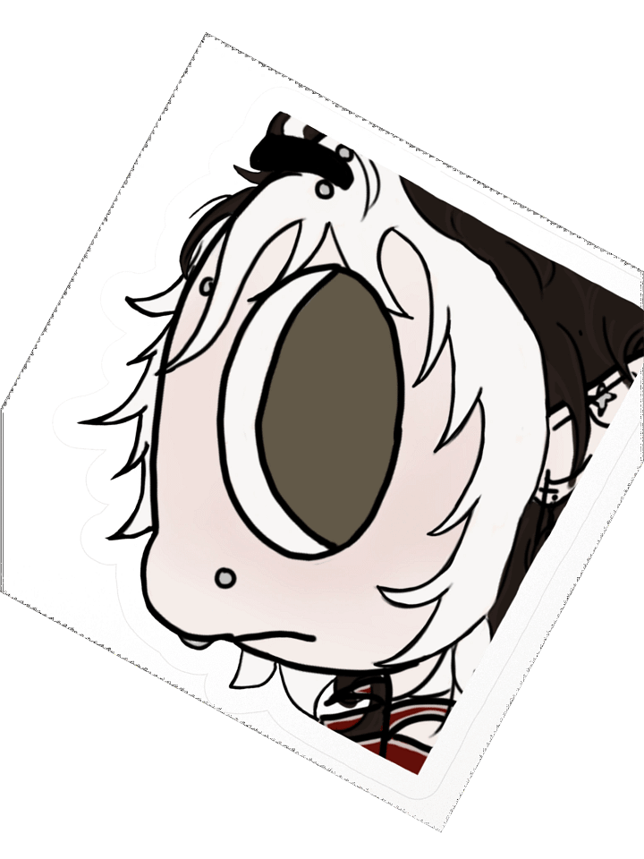 Gloom Side-Eye Sticker product image (2)