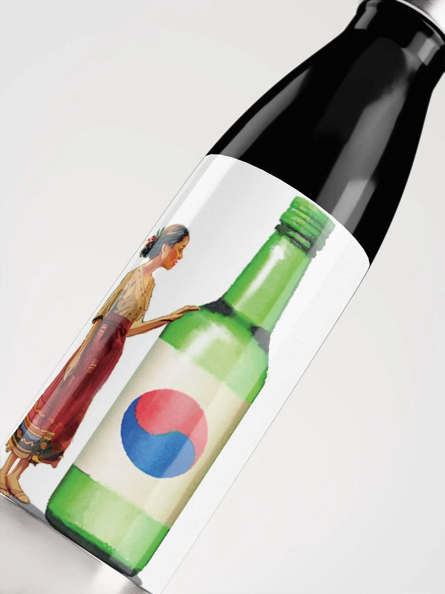 Korean vodka soju and a woman product image (9)