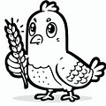 Threshing Pigeon