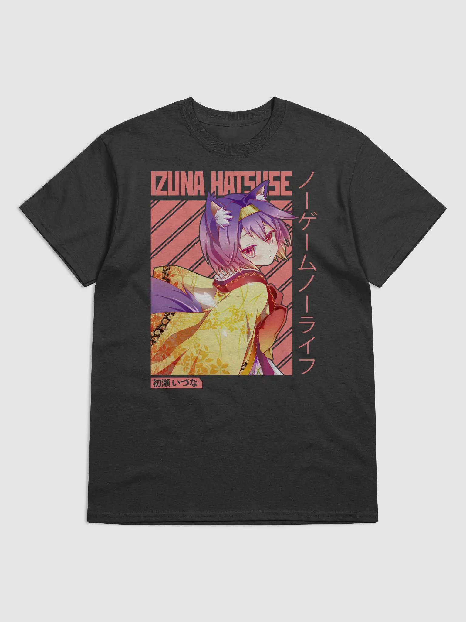 No Game No Life Izuna Hatsuse Fierce Elegance T-Shirt – Gildan Heavyweight product image (1)