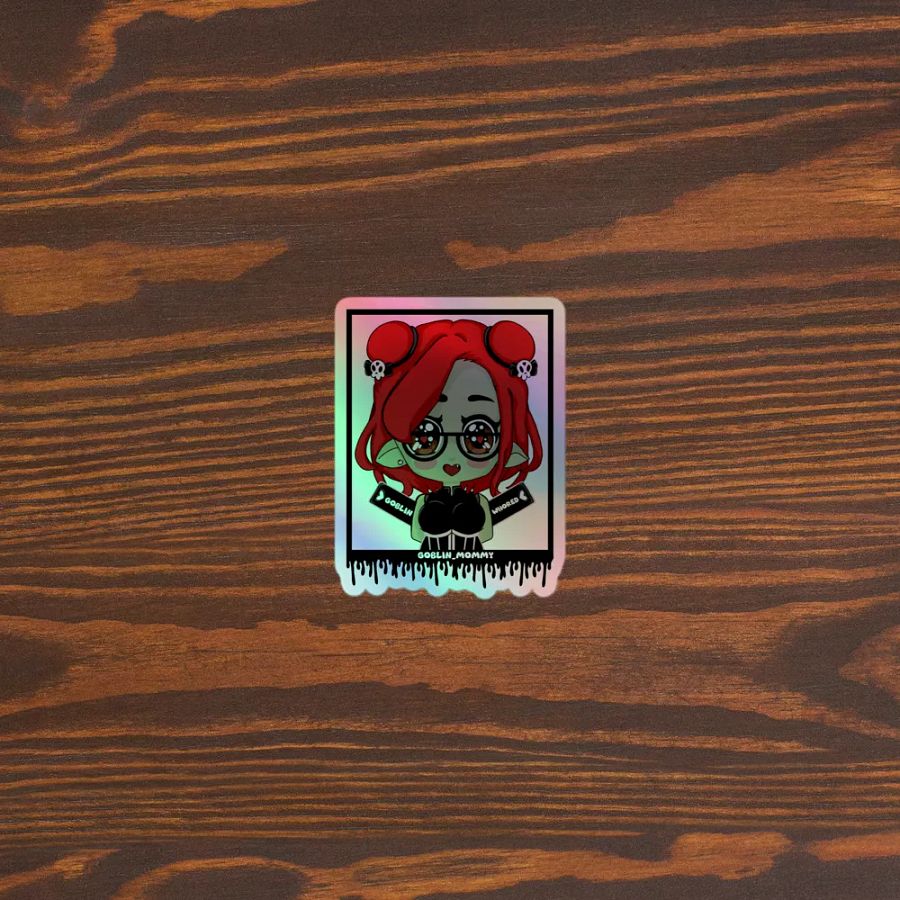 Black Blood Goblin Whored Sticker product image (5)