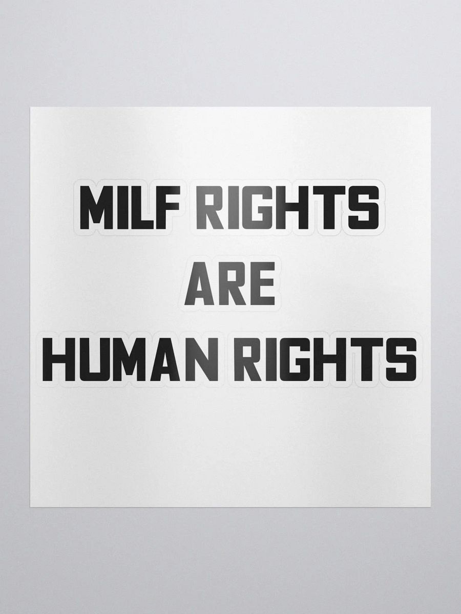 MILF RIGHTS Stickers product image (1)