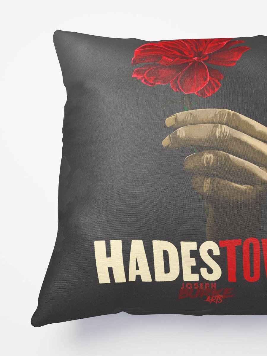 Wait For Me Red Carnation Pillow product image (3)