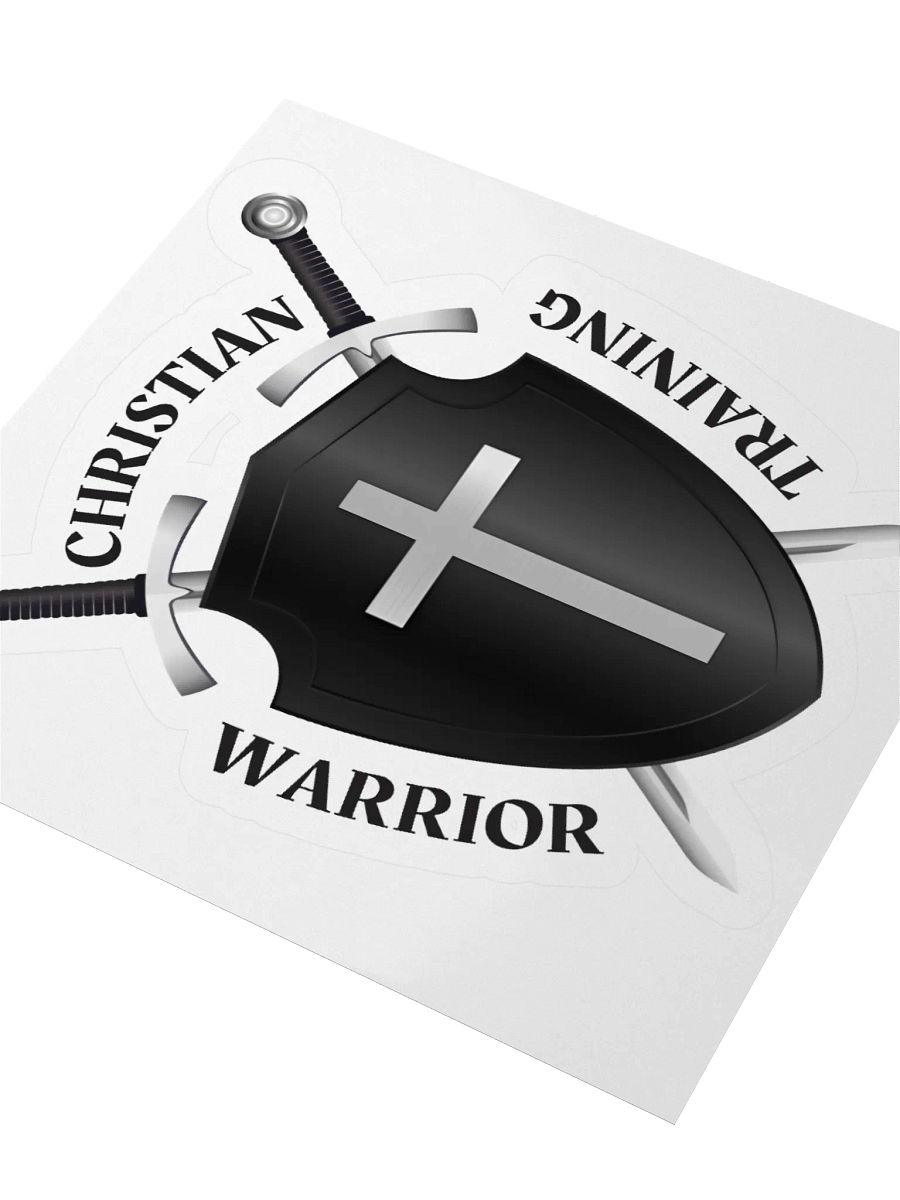 Christian Warrior Sticker product image (2)