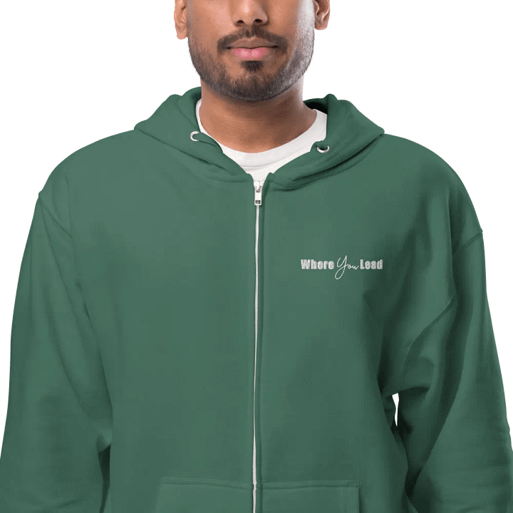 Where You Lead Zipper Fleece Jacket product image (1)