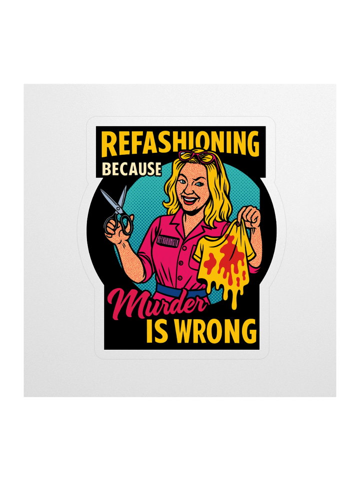 Refashion Instead Sticker product image (1)