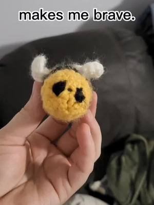 Anyone get uncharacteristically brave when they crochet? Helping out the tooth fairy one tooth at a time #nopattern #crochet #craft #brave #crochetersoftiktok #oopsiclickedabutton 