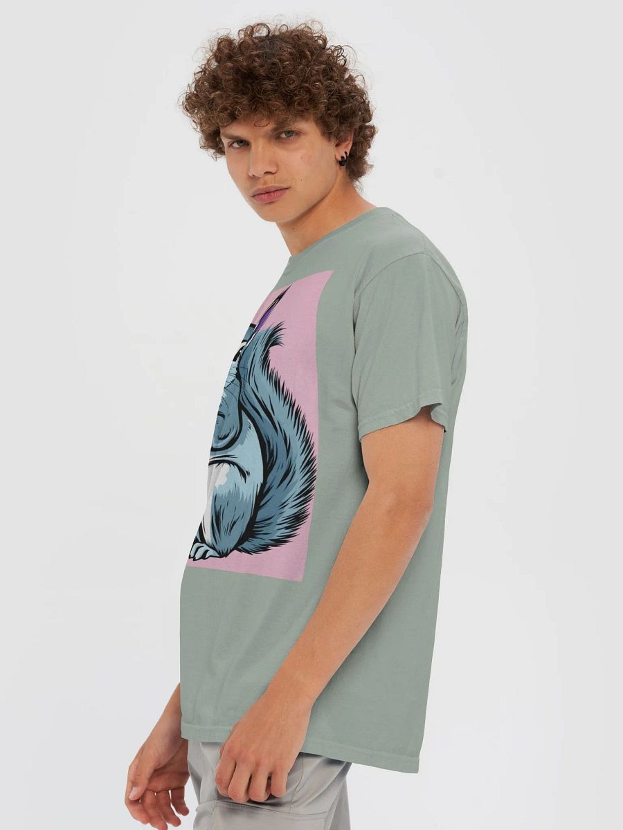 Vintage Comfort: Garment-Dyed Cotton Tee product image (6)