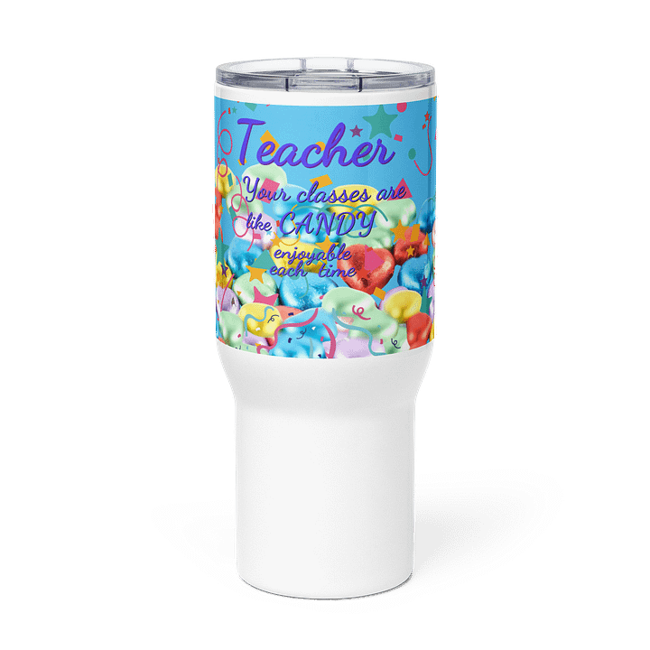 Teacher candy Travel Mug gift for amazing techers product image (3)