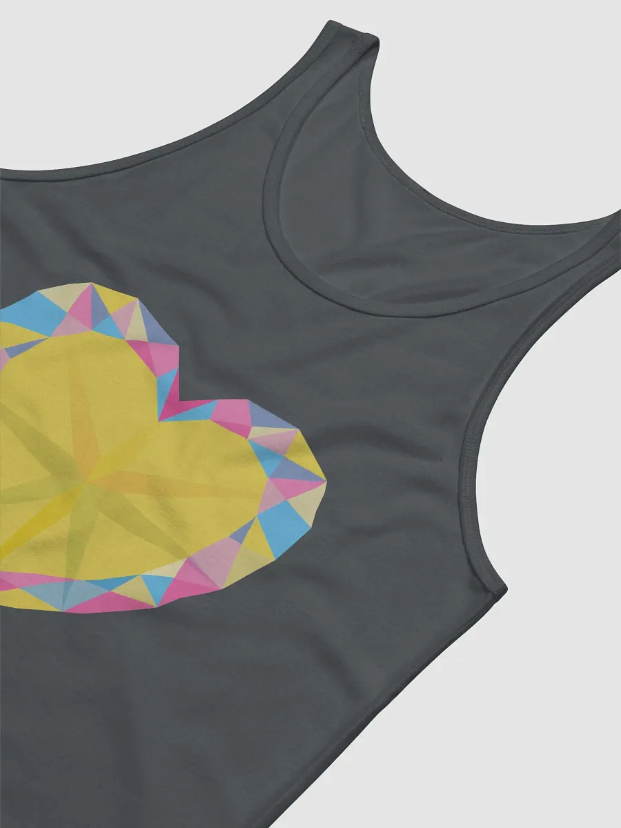Crystal Heart Pansexual Pride Tank Top product image (6)