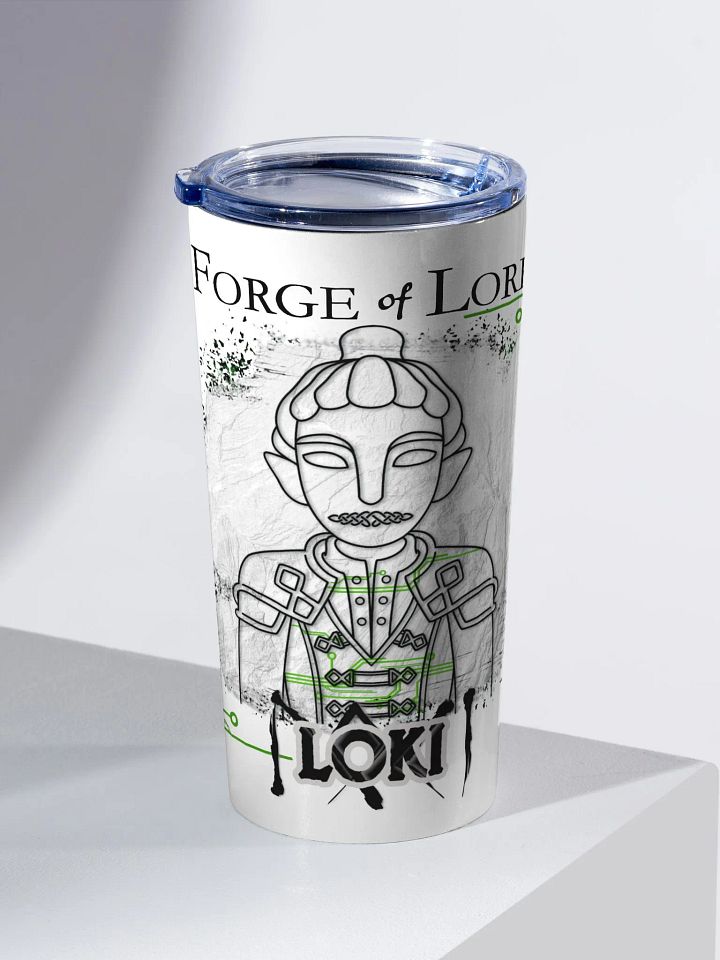 Loki Has a Stainless Steel Tumbler! || Forge of Lore product image (2)