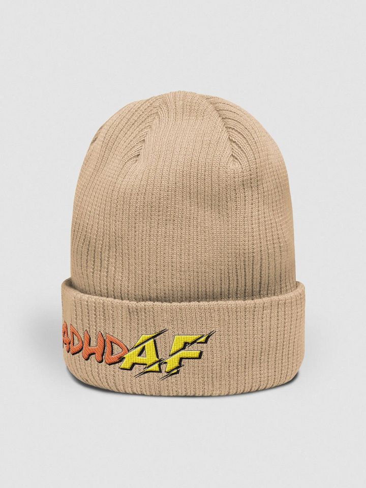 ADHD AF Organic Beanie product image (8)