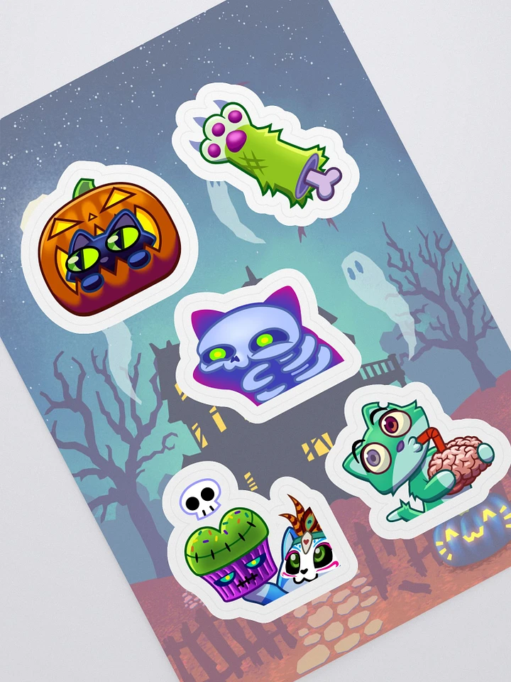 Scary Ceruli-mote Sticker Sheet product image (1)
