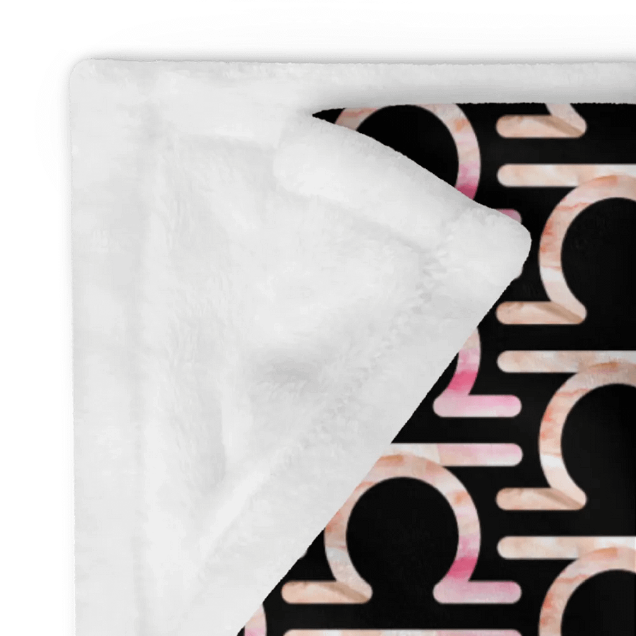 Libra Earth-tone Sigil Black Throw product image (12)